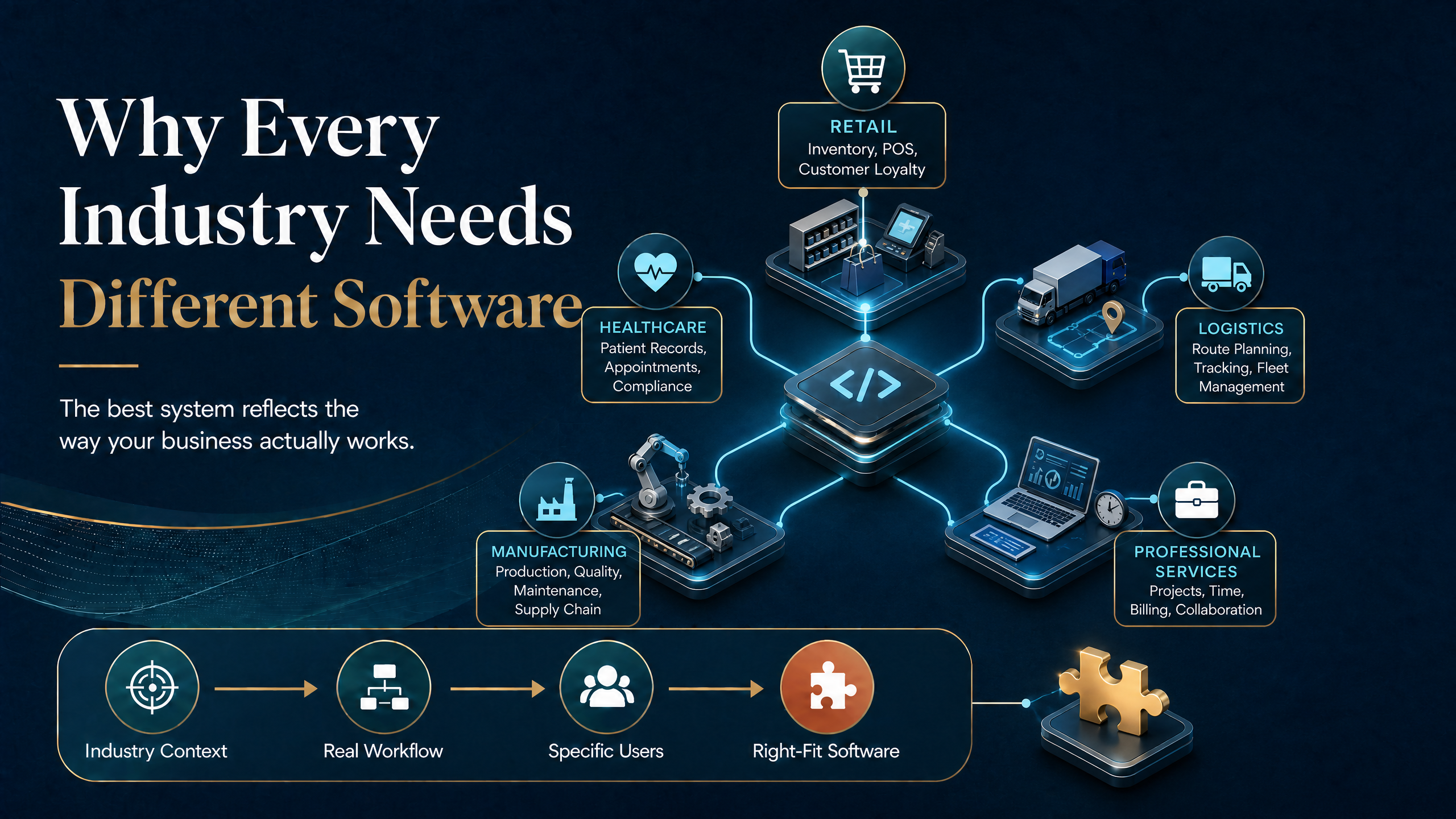 Why Every Industry Needs Different Software