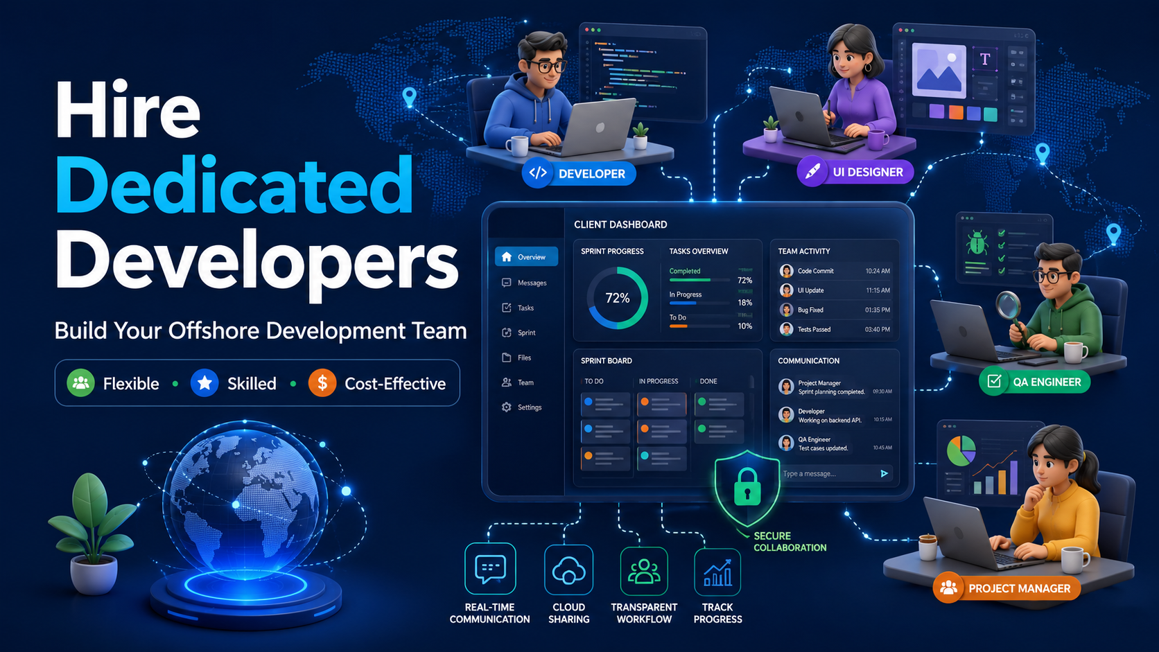 Hire Dedicated Developers | Offshore Software Development | Jayshree Technosoft