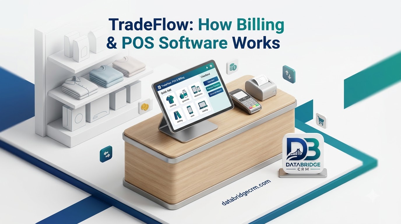 TradeFlow: How Billing & POS Software Works for Clothing, Kirana, Vegetable and Electronics Shops